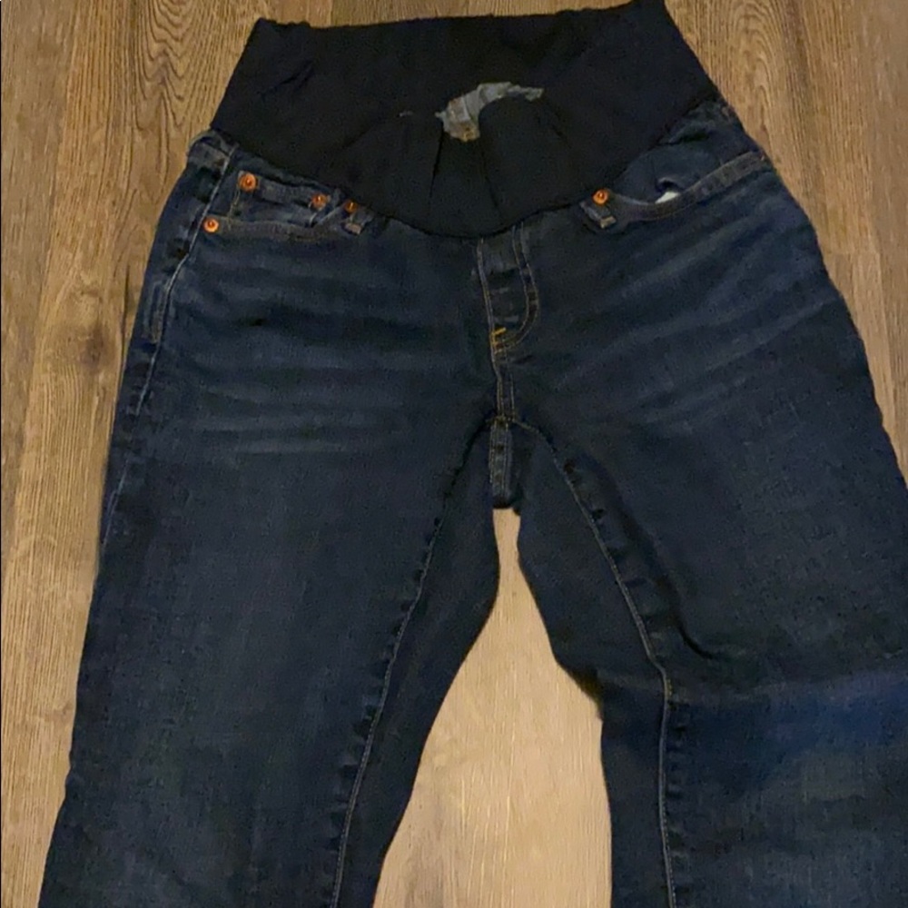 Gap Demi panel maternity jean